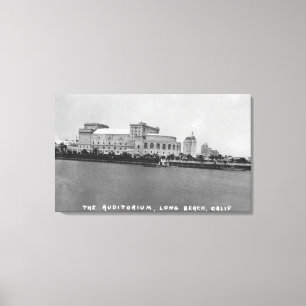 Toile Vue Photograp d'amphithéâtre de Long Beach, la