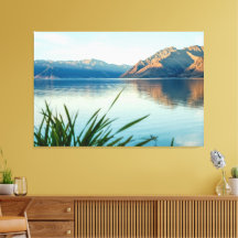 Vue pittoresque sur le magnifique lac Wanaka