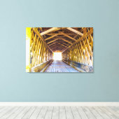 Toile Vue Pont couvert (Insitu (Plancher de Bois))