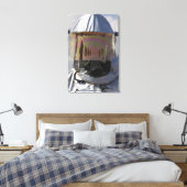 Toile Vue rapprochée d'un pompier (Insitu(Chambre))