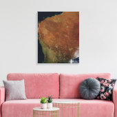 Toile Vue satellite de l'Australie occidentale (Insitu(Salon))