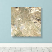 Toile Vue satellite de Persepolis (Insitu (Plancher de Bois))