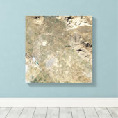 Toile Vue satellite de Persepolis (Insitu (Plancher de Bois))