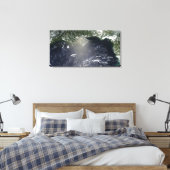 Toile Vue satellite des fuites d'huile (Insitu(Chambre))