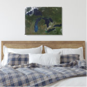 Toile Vue satellite des Grands Lacs (Insitu(Chambre))