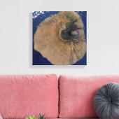 Toile Vue satellite du Mont Fogo (Insitu(Salon))
