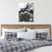 Toile Vue satellite du Nord-Ouest canadien (Insitu(Chambre))