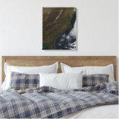 Toile Vue satellite du sud-est des États-Unis (Insitu(Chambre))
