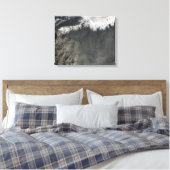 Toile Vue satellite d'un panache de cendres 4 (Insitu(Chambre))