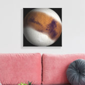 Toile Vue simulée de Mars (Insitu(Salon))