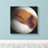 Toile Vue simulée de Mars (Insitu (Plancher de Bois))