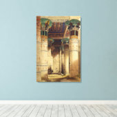 Toile Vue sous le Grand Portico, Philae (Insitu (Plancher de Bois))