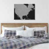 Toile Vue stéréoscopique de l'Amérique du Nord (Insitu(Chambre))