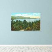 Toile Vue sud du lac (Insitu (Plancher de Bois))