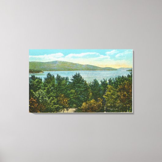 Toile Vue sud du lac (Recto)