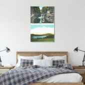 Toile Vue sur Ausable Chasm et le lac Saranac (Insitu(Chambre))