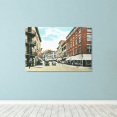 Toile Vue sur Broadway et Corner Strand Street (Insitu (Plancher de Bois))
