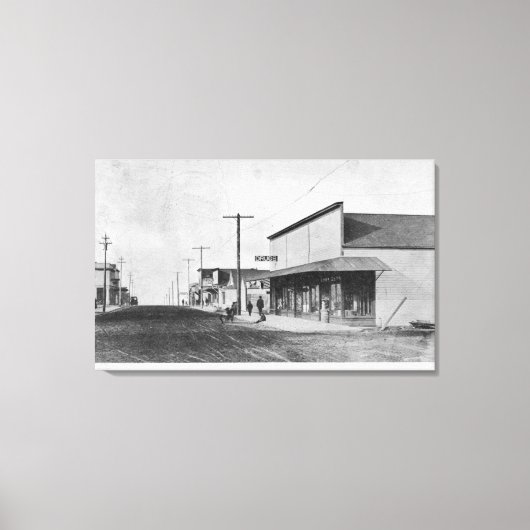 Toile Vue sur George Street (Recto)