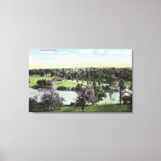 Toile Vue sur Green Hill Park (Recto)