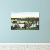 Toile Vue sur Green Hill Park (Insitu (Plancher de Bois))