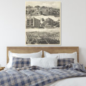 Toile Vue sur Kansas City, Kansas (Insitu(Chambre))