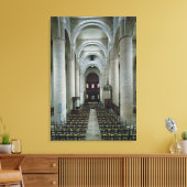 Toile Vue sur la nef, en regardant vers l'autel (Insitu(Salon))