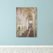 Toile Vue sur la nef et le choeur (Insitu (Plancher de Bois))