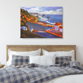 Toile Vue sur la plage de Crystal Cove (Insitu(Chambre))