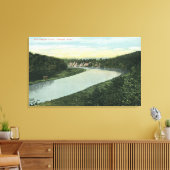 Toile Vue sur la rivière Genesee (Insitu(Salon))