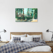 Toile Vue sur la salle à manger en plein air du Camp Cur (Insitu(Chambre))