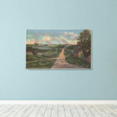 Toile Vue sur la voie de Cape Cod (Insitu (Plancher de Bois))