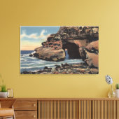 Toile Vue sur l'arc naturel, Emerald Cove (Insitu(Salon))