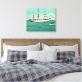 Toile Vue sur le Balboa et le Sinaloa entrant (Insitu(Chambre))