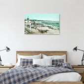 Toile Vue sur le Casino, la plage et la jetée (Insitu(Chambre))