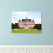 Toile Vue sur le château (Insitu (Plancher de Bois))