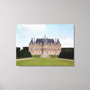 Toile Vue sur le château