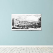 Toile Vue sur le château de Meudon (Insitu (Plancher de Bois))