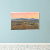 Toile Vue sur le désert de Mohave (Insitu (Plancher de Bois))