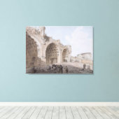 Toile Vue sur le Forum romain (Le Temple de la Paix) 177 (Insitu (Plancher de Bois))