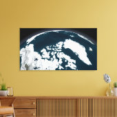 Toile Vue sur le Groenland et l'océan Arctique (Insitu(Salon))