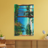 Toile Vue sur le lac ArrowheadLac Arrowhead, CA (Insitu(Salon))