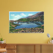 Toile Vue sur le lac des nuages (Insitu(Salon))