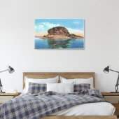 Toile Vue sur le lac du dunder rocheux (Insitu(Chambre))