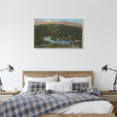 Toile Vue sur le lac Gregory et San Bernardino (Insitu(Chambre))