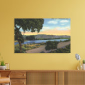 Toile Vue sur le lac Pinto (Insitu(Salon))