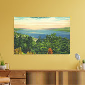 Toile Vue sur le lac Seneca (Insitu(Salon))