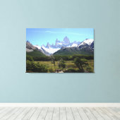 Toile Vue Sur Le Mont Fitz Roy (Insitu (Plancher de Bois))