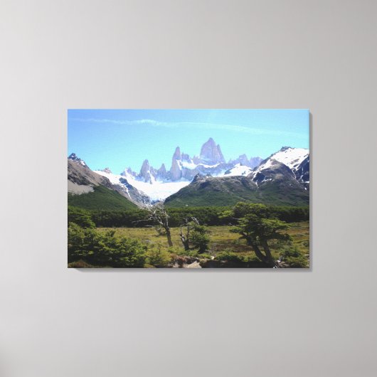 Toile Vue Sur Le Mont Fitz Roy (Recto)