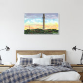 Toile Vue sur le monument commémoratif du pèlerinage de  (Insitu(Chambre))