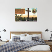 Toile Vue sur le monument de Serra, Vieux San Diego (Insitu(Chambre))